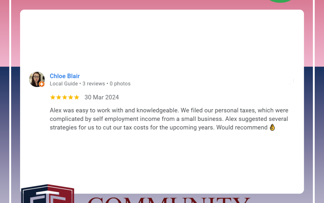 Strategy, Clarity & Trust: How Community Tax Services Turns Complicated Taxes into Confident Plans